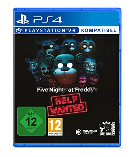 Five Nights at Freddy's: Help Wanted - PS4 (EU Version) - Spiele für PlayStation 4, erlebe klassische und neue Minispiele ohne VR-Headset – Überlebe den Horror mit bekannten und neuen animatronischen Charakteren!