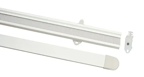 Gardinia 30131 Paneelwagen 60 cm, weiß inklusiv Beschwerungsstab