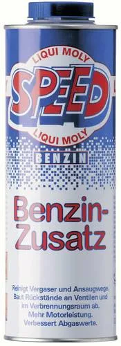 Liqui Moly Speed Benzin Zusatz 5105 1l - Additive zur Motorleistungssteigerung. Entfernt Ablagerungen, spart Kraftstoff und schützt die Kraftstoffanlage vor Korrosion. Ideal für alle Benzinmotoren und zur dauerhaften Anwendung.