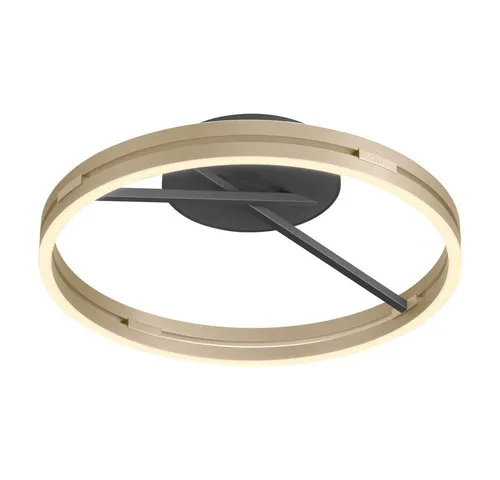 Paul Neuhaus LED Deckenleuchte LED Deckenlampe PURE Loop, CCT-Farbtemperaturregelung, Dimmfunktion, Memoryfunktion, 1xLED-Board/9W/2700-5000K, warmweiß bis kaltweiß, dimmbar per Fernbedienung CCT Lichtfarbwechsel