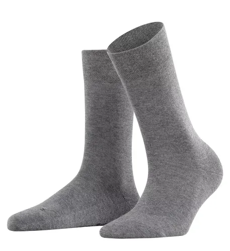 Falke Tagessocke Sensitive London (nachhaltige Baumwolle) hellgrau Damen - 1 Paar