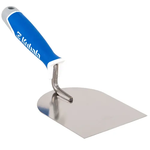 Stuckateurkelle Edelstahl 100mm Ergonom. 3-K-Softgriff  KUBALA KB0934