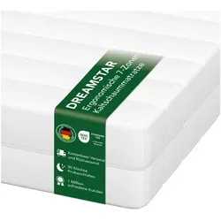 DREAMSTAR Easy Flex | Ergonomische 7-Zonen Kaltschaummatratze 90x200 cm