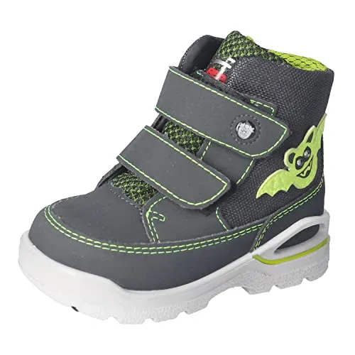 Ricosta Jan Babystiefel - Stiefel mit wasserdichter SympaTex Membran, ideal für kalte und nasse Tage. Die griffige PU-Sohle und selbständige Klettverschlüsse bieten optimalen Halt und Komfort für die ersten Schritte.