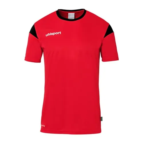 uhlsport Unisex Squad 27 Kurzarm Trikot, Rot/Schwarz, XXL EU