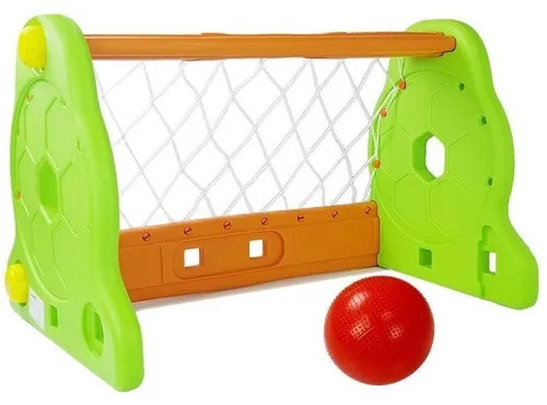 LEANToys Kinder-Fußballtor mit Ball