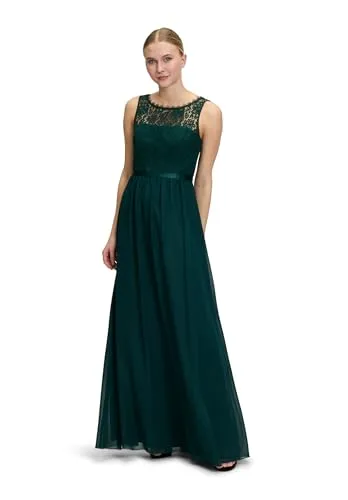 Vera Mont Damen Cocktailkleid mit Spitze Mystic Emerald, 34 in grün von Vera Mont