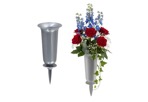 Vasen Silber von matches21 HOME & HOBBY