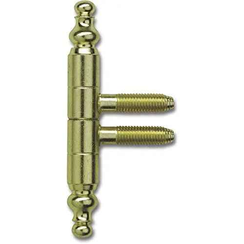 Stil Einbohrband, Band-ø 9 mm, Zink vermessingt