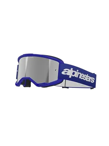 Alpinestars Crossbrille Vision 3 Blau - Sportbrillen mit leichtem Design und vielseitiger Funktionalität, ideal für den Offroad-Einsatz und optimalen Sichtschutz.