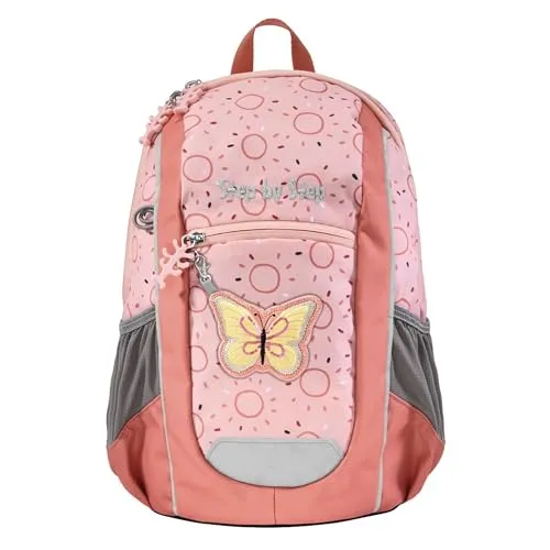 Step by Step Rucksack-Set KIGA MAXI „Butterfly Mia“, rosa von Step by Step