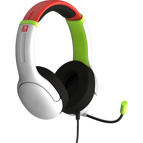 PDP AIRLITE Wired Headset für Nintendo Switch - Gaming-Headset mit leichtem Design (200 g) und hochwertigem 40-mm-Audio für stundenlangen Komfort und immersives Gameplay. Offiziell lizenziert von Nintendo.