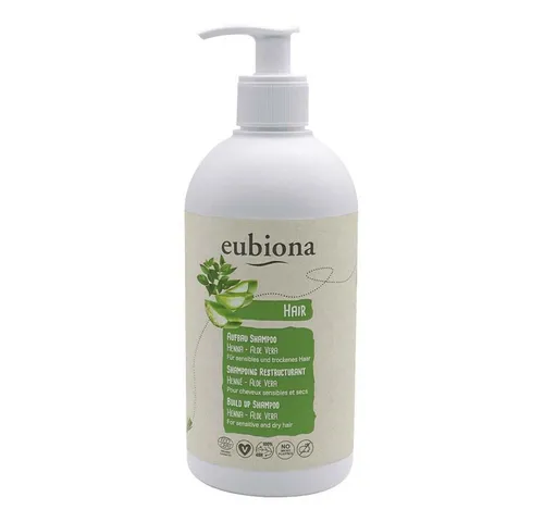 eubiona Haarshampoo Aufbau-Shampoo - Henna-Aloe Vera 500ml