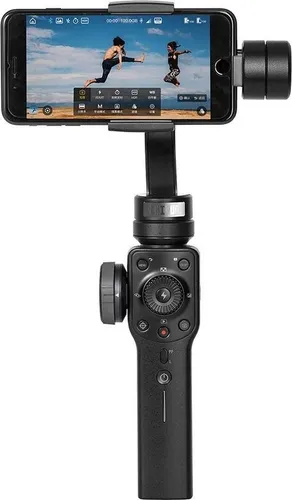 Zhiyun Smooth 4 Handheld-Gimbal mit 3-Achsen-Motorstabilisator für Smartphones