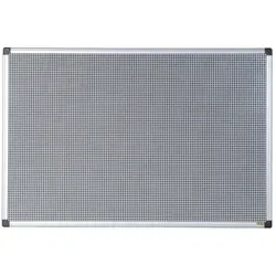 Bi-Office Magnetische Pinnwand 90x60 cm - Präsentation: Wandmontierte, magnethaftende Pinnwand aus Keramik und Stahl, ideal für Büro und Schule. Inklusive Aufhängematerial und Magneten für einfache Nutzung.