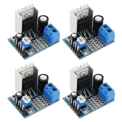 YINETTECH 4 Stücke TDA2030A Power Audio Verstärker Modul 6-12V 18W Power Verstärker Bord für DC Netzteil Audio System DIY Lautsprecher