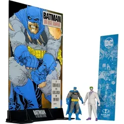 DC Direct Page Punchers Actionfiguren 2er-Pack Batman & The Joker (Batman: The Dark Knight Returns) 8 cm - Bunt