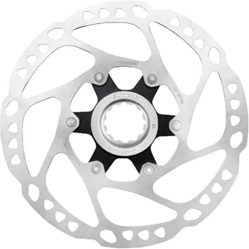 Shimano Deore SM-RT64 180mm Bremsscheibe - Bremsscheibe für Mountainbikes, zweiteiliges Edelstahl-Design mit Center Lock für optimale Bremsleistung und einfache Montage.