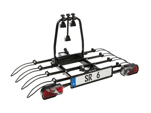 Bullwing SR6 Fahrradträger für 4 Fahrräder - Fahrrad- & E-Bike-Träger mit abklappbarem Design, ideal für 4 Fahrräder und ausgestattet mit Diebstahlschutz für maximale Sicherheit.