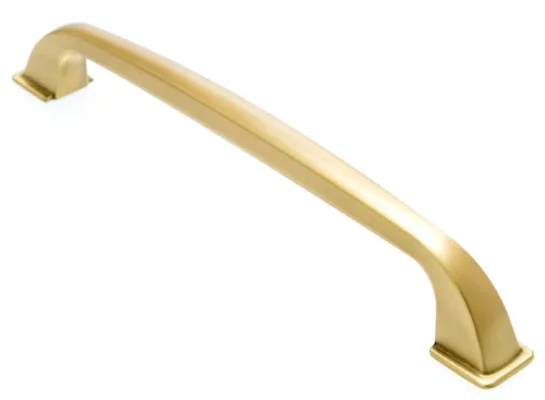 Möbelgriff BA 160mm Schrankgriff Messing glänzend Türgriff gold Küchengriff *665