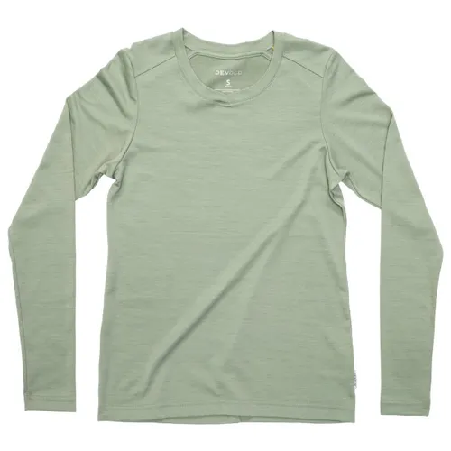 Devold of Norway Premium LS WMN fog (402A) XL - Damen Skitourenunterwäsche aus 100% Merinowolle, atmungsaktiv und geruchshemmend – ideal für Sport und Alltag, sorgt für Wohlbefinden bei jeder Aktivität.