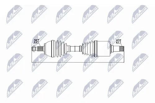 Produktbild Antriebswelle NTY NPW-ME-018 für MERCEDES-BENZ