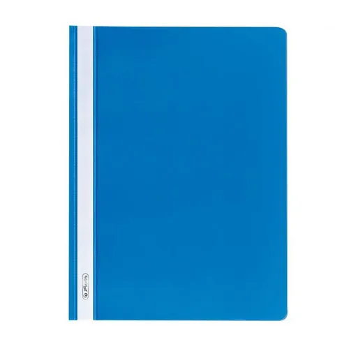 herlitz Schnellhefter DIN A4 aus PP Folie hellblau