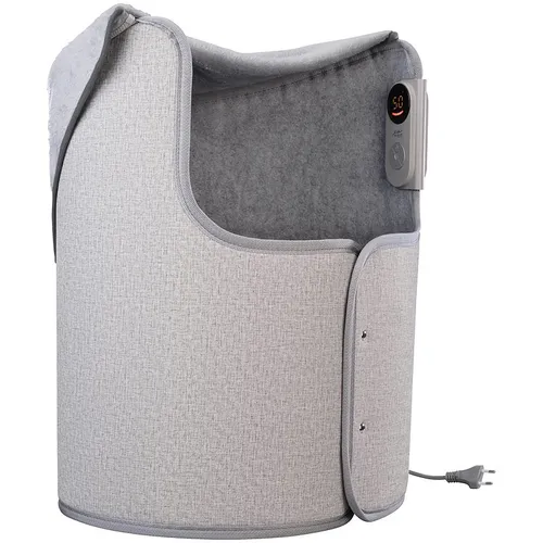 Sichler Rundes Fern-Infrarot-Heizpanel, 5-stufig bis 55 °C, Timer, 230 Watt