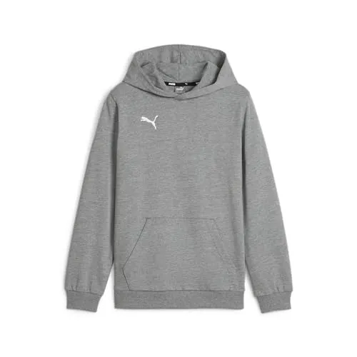 PUMA teamGOAL Casuals Hoody Jr - Kinder-Sweater aus hochwertigem Material, hält kühl und bequem für zusätzlichen Komfort und Langlebigkeit.