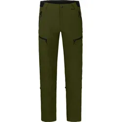 Bergson Outdoorhose LEBIKO Herren Wanderhose, robust, elastisch, Normalgrößen, dunkel grün grün normal | 58