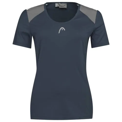 Head Tennis-Shirt Club 22 Tech (Moisture Transfer Microfiber Technologie) navyblau Damen, Größe: XS