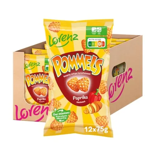 LORENZ Pommels Paprika 12 x 75 g von Lorenz Snack World