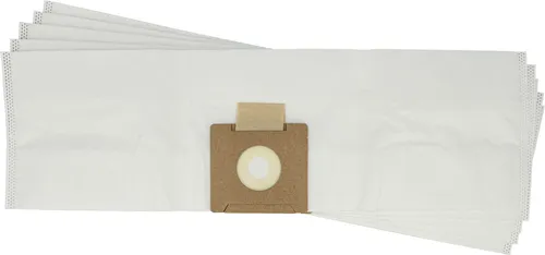 vhbw 5x Staubbeutel Ersatz für Ecolab 10009747 für Staubsauger - 23cm x 18cm Weiß