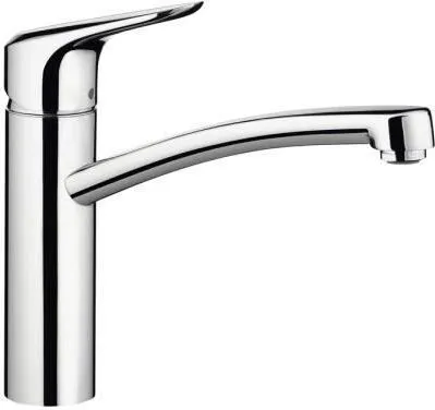 Hansgrohe Ecos M Mischbatterie für die Küche, chromfarben in weiß von Hansgrohe