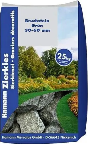 Produktbild Bruchsteine Grün 30-60 mm 25 kg