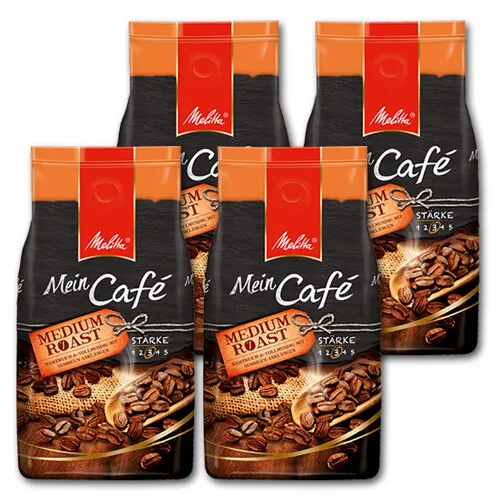 KG Melitta Mein Café Medium Roast Kaffeebohnen, Preis inklusive Kaffeesteuer 4