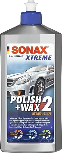 SONAX XTREME Polish & Wax 2 Hybrid NPT, 500 ml für neuwertige und regelmäßig gepflegte Lacke