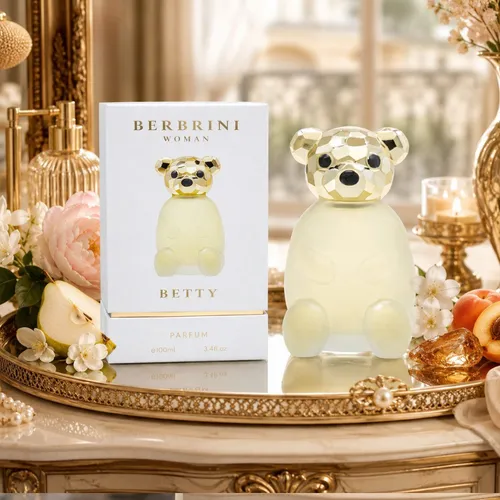 BERBRINI Eau de Parfum Betty Woman – Luxus Damenduft für Damen, 100 ml - Eleganter und frischer Damenduft mit fruchtigen und blumigen Noten. Ideal für besondere Anlässe oder den Alltag, um Ihre natürliche Eleganz zu unterstreichen.