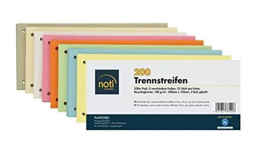 Registerblätter von Plastoreg