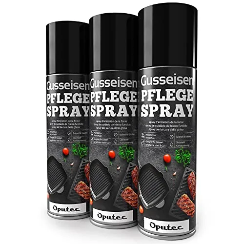Oputec Gusseisen-Pflegespray 3 x 500ml von Oputec