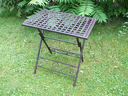 deko-impression Klapptisch – Mediterraner Eisentisch von Deko-Impression