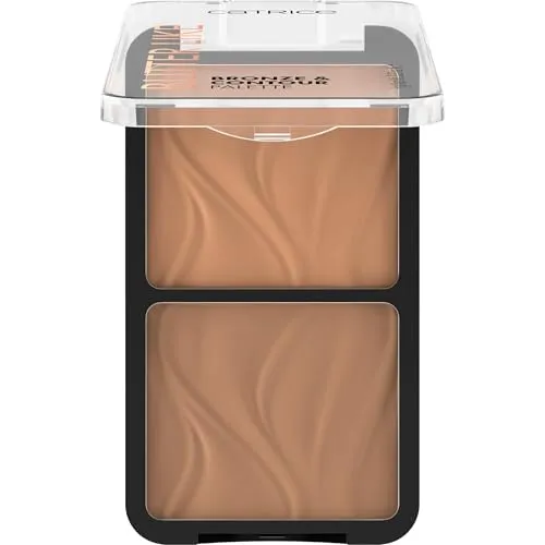 Catrice Butter Like Bronze & Contour Palette, Konturpuder, Nr. 010, Braun, langanhaltend, definierend, vegan, ohne Parabene, ohne Mikroplastikpartikel, Nanopartikel frei, 1er Pack (9g)