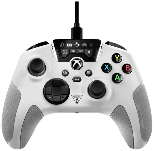 Turtle Beach Recon weiß - Kabelgebundener Xbox Controller für Series X S, kompatibel mit PC und Xbox One, elegantes Design in Weiß und Schwarz
