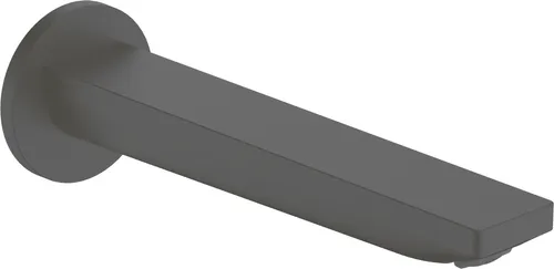 hansgrohe Rebris E Wanneneinlauf 72431670 - Badarmaturen in mattschwarz, ausdrucksstarker Akzent für Ihr Badezimmer, ideal für die Wandmontage und sorgt für ein modernes Ambiente.