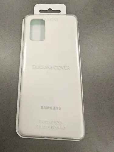 Samsung Silicone Cover EF-PG985 für Galaxy S20+ - Marineblau - Smartphone-Zubehör mit hochwertigem Silikonmaterial für optimalen Schutz und angenehmes Handgefühl, speziell für Galaxy S20+ und S20+ 5G entwickelt.