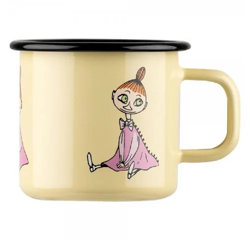 Muurla Kindergeschirr-Set Tasse Mumins Mymble Gelb (370 ml)