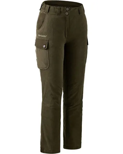 Deerhunter Lady Eagle Winter Hose Damen (Tarmac Green) Größe 44 - Moderne Winterhose für Damen, wind- und wasserdicht. Mit warmer Isolierung und atmungsaktiver Deer-Tex® Performance Shell-Membran für optimalen Komfort in der Natur. Ideal für aktive Jägerinnen.