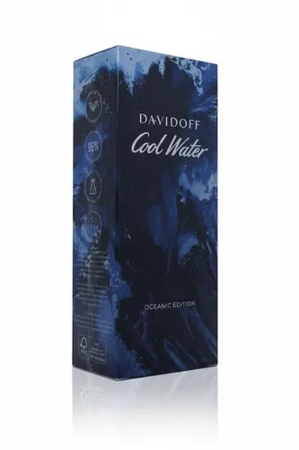 Davidoff Cool Water Man Oceanic Eau de Toilette 125 ml - Herrendüfte mit einem modernen, provokativen Duft. Erleben Sie die erfrischende Kombination aus ozeanischem Akkord und Vetiver für ein unvergessliches Dufterlebnis.