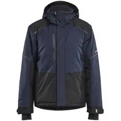 Winterjacke 4881 von Blakläder - Dunkel Marineblau/Schwarz XS - Funktionsjacke für den Winter mit wind- und wasserdichter Konstruktion, hoher Atmungsaktivität und zertifiziertem Schutz gemäß EN 342 und EN 343. Ideal für kalte Tage und professionelle Einsätze.