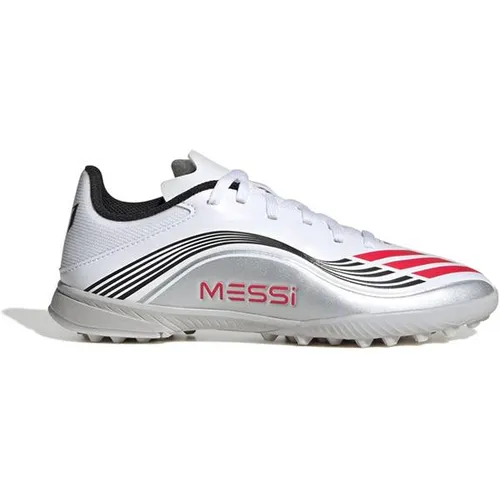 adidas Performance F50 MESSI LEAGUE KIDS TF Fußballschuh - Fußballschuhe für Kids, ideal für harte Untergründe wie Asche und Kunstrasen, bietet optimalen Halt und Komfort beim Spielen.